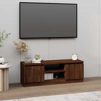 vidaXL vidaXL barna tölgyszínű TV-szekrény ajtóval 102 x 30 x 36 cm