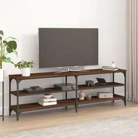 vidaXL vidaXL barna tölgy színű szerelt fa TV-szekrény 160 x 30 x 50 cm