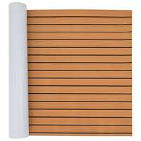 vidaXL vidaXL Csónak padló Barna és fekete 240 x 90 cm EVA hab