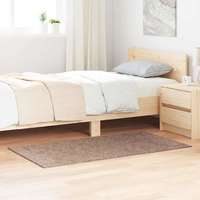 vidaXL vidaXL Csúszásgátló Shaggy Szőnyeg Barna 80 x 150 cm PP