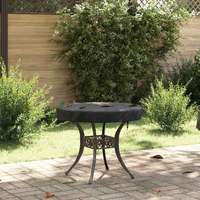 vidaXL vidaXL Kültéri Asztal Huzat Fekete 62 x 62 x 10 cm 600D szövet