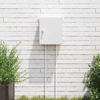 vidaXL vidaXL Vezérlőszekrény Szürke 30 x 16.5 x 35 cm ABS Műanyag