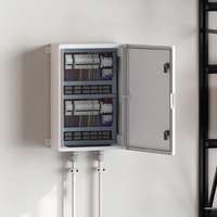 vidaXL vidaXL Vezérlőszekrény Szürke 40 x 20 x 60 cm ABS Műanyag