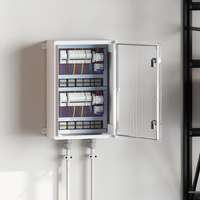 vidaXL vidaXL Vezérlőszekrény Szürke 40 x 20 x 60 cm ABS Műanyag