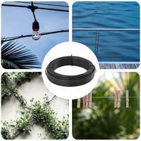 vidaXL vidaXL Kerítéskötöző drót Antracit 25 m PVC-bevonatos acél