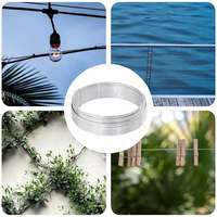 vidaXL vidaXL Kerítéskötöző drót Ezüst 33 m Tüzihorganyzott acél