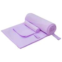 vidaXL vidaXL Sporttörölköző Szett 2 pcs Lila szövet