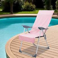 vidaXL vidaXL Kültéri Szék Törölközők 2 pcs Rózsaszín 130 x 60 cm