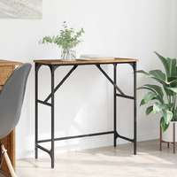 vidaXL vidaXL Konzolasztal Régi fa 75 x 32 x 75 cm Faanyag