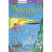 Napraforgó Könyvkiadó Jules Verne - Olvass velünk! (4) - Némó kapitány