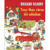 Móra Könyvkiadó Richard Scarry - Tesz-Vesz város élő adásban