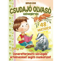Magnusz Könyvkiadó Simon Éva - Csudajó olvasó! - 48 matricával