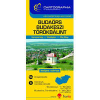 Cartographia Kft. Budaörs - Budakeszi - Törökbálint Várostérkép 1:15000