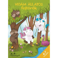 Manó Könyvek Kiadó Korsós Szabina - Vidám állatos fejtörők 4-7 éveseknek