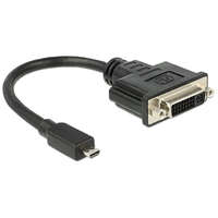 DeLock DeLock HDMI Micro-D Stecker > DVI-I (Dual Link) (24+5) Buchse 20cm Adapter