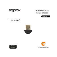 Approx Approx APPBT05 Bluetooth 4.0 USB Adapter Black