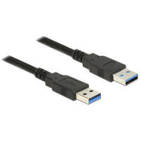  DeLock Cable USB 3.0 Type-A male > USB 3.0 Type-A male 0,5m Black