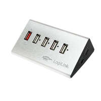 Logilink Logilink USB 2.0 High Speed Hub 4-Port + 1x Fast Charging Port