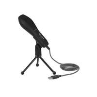 DeLock DeLock USB Condenser Microphone with Table Stand ideal for gaming Skype and vocals