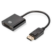 Assmann Assmann DisplayPort - DVI-I (Dual Link) Adapter/Converter cable 0,15m Black