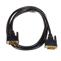 Akyga Akyga AK-AV-06 DVI-D (Dual Link) (24+1) Cable 1,8m Black
