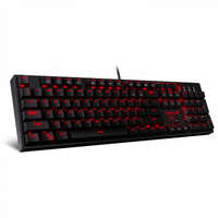 Redragon Redragon Surara Pro Red LED Backlight Mechanical Gaming Keyboard with Ultra-Fast V-Optical Blue Switches Black HU