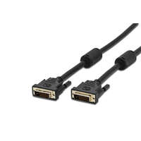  Assmann DVI connection cable, DVI-D (Dual Link) (24+1) 1m Black