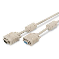  Assmann VGA Monitor extension cable, HD15 1,8m Beige
