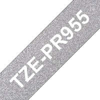 Brother Brother TZe-PR955 laminált P-touch flexibilis szalag (24mm) Black on Grey - 8m