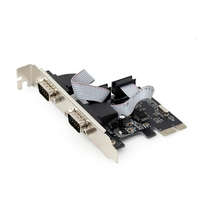 Gembird Gembird SPC-22 2 serial port PCI-Express add-on card, with extra low-profile bracket