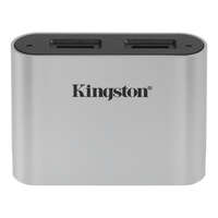 Kingston Kingston Workflow microSD USB 3.2 UHS-II Reader Silver