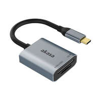  Akasa USB 3.2 Type-C Dual Card Reader Grey