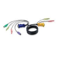 ATEN ATEN PS/2 KVM Cable with 3 in 1 SPHD and Audio 1,8m Black