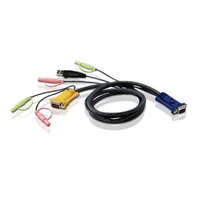 ATEN ATEN USB KVM Cable with 3 in 1 SPHD and Audio 1,8m Black