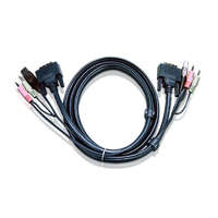 ATEN ATEN USB DVI-D Dual Link KVM Cable 1,8m Black