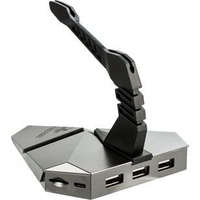 Platinet Platinet Omega Varr Mouse Bungee 3in1 Combo USB2.0 Hub and microSD reader Silver