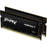 Kingston Kingston 16GB DDR4 3200MHz Kit(2x8GB) SODIMM Fury Impact Black