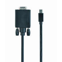 Gembird Gembird CC-mDPM-VGAM-6 Mini DisplayPort to VGA adapter cable 1,8m Black