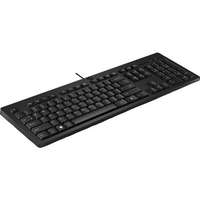  HP 125 Wired Keyboard Black HU