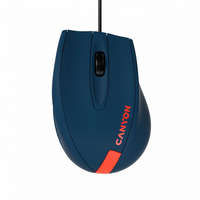 Canyon Canyon CNE-CMS11BR Wired mouse Navy/Red