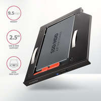 AXAGON AXAGON RSS-CD09 ODD – 2,5" SATA SSD/HDD Caddy 9,5mm Black