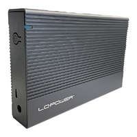 LC Power LC Power LC-35U3-C USB3.2 HDD Enclosure Black