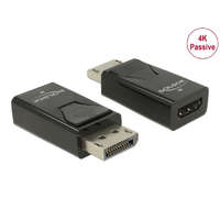 DeLock DeLock Adapter DisplayPort 1.2 male to HDMI female 4K Passive Black