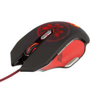 KONIX KONIX Drakkar Heimdall Gaming mouse Black/Red