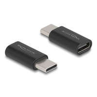 DeLock DeLock Adapter SuperSpeed USB 10 Gbps (USB 3.2 Gen 2) USB Type-C male to female port saver Black