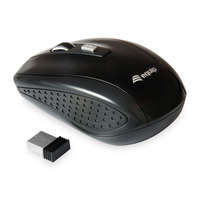 EQuip EQuip Optical Wireless 4-Button Travel Mouse Black