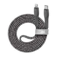 RivaCase RivaCase PS6107 GR12 Type-C/Lightning nylon braided cable, 1,2m Grey