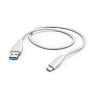 Hama Hama FIC E3 USB 3.1 GEN 1, Type-C/USB-A töltő és adatkábel 1,5m White