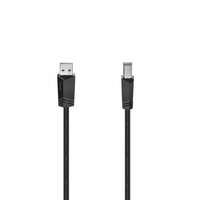 Hama Hama FIC USB kábel A-B típus 1,5m Black