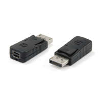EQuip EQuip DisplayPort to miniDisplayPort Adapter Black